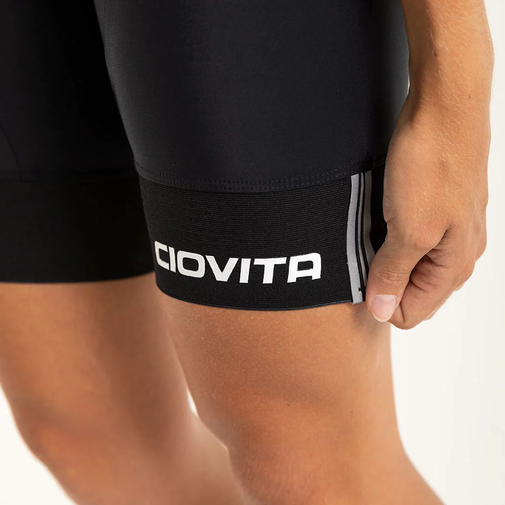 Damen Corsa Bib Shorts - Carbon