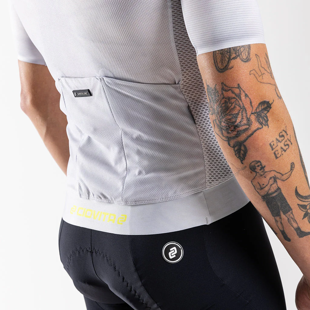 Herren Fumo Race Fit 2.0 Jersey - White