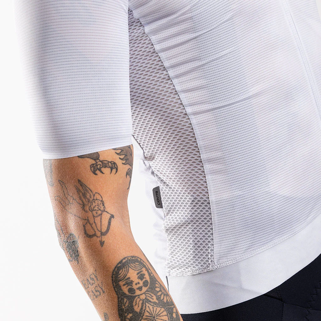 Herren Fumo Race Fit 2.0 Jersey - White